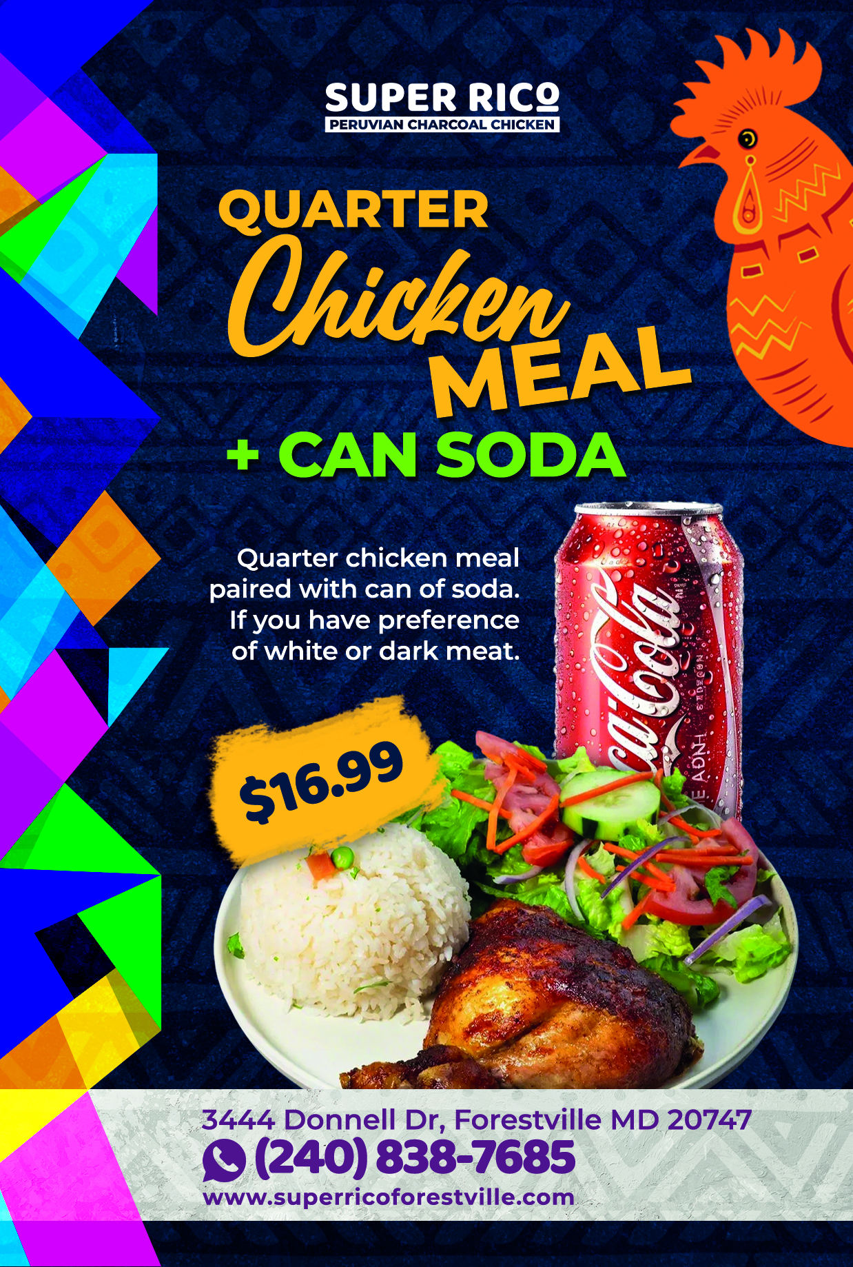 Quarter Chicken Meal Details